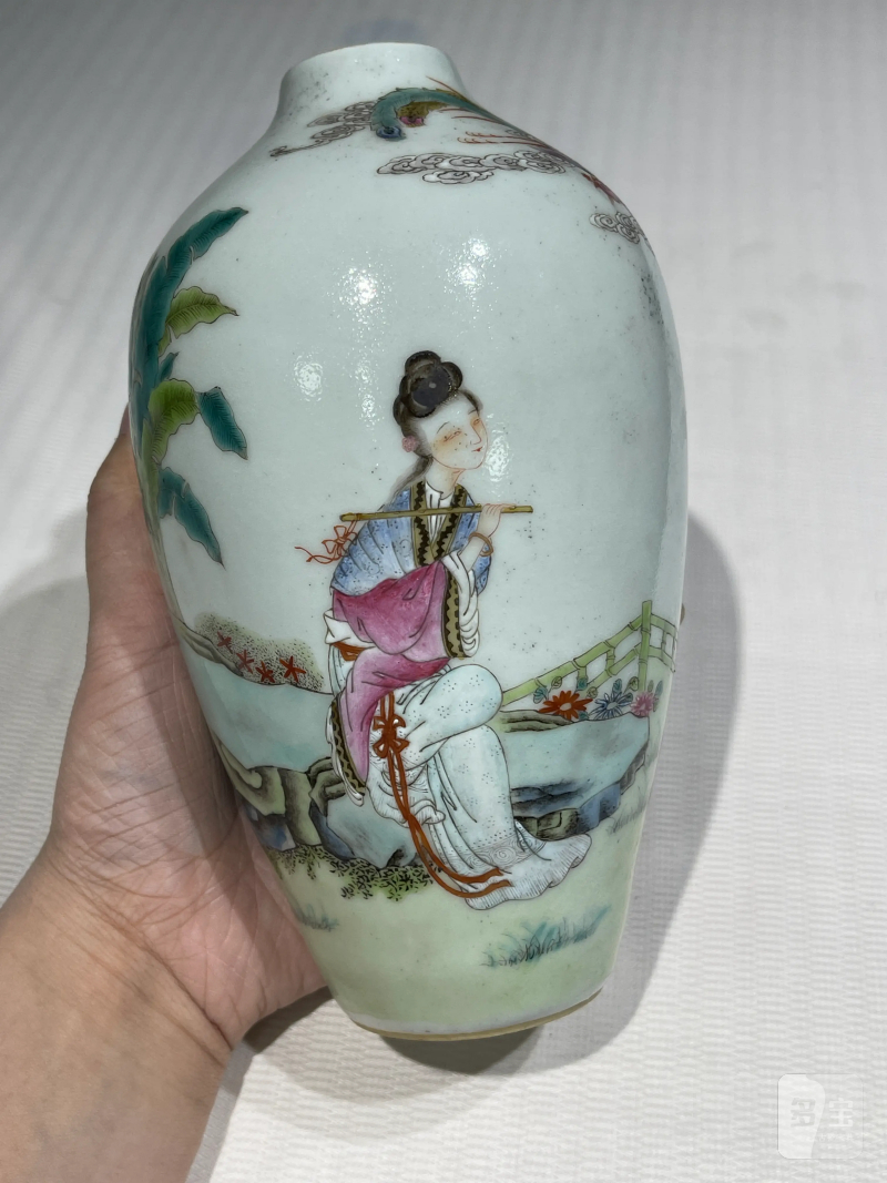 清代 粉彩人物纹瓷器一组十四件 - 图28